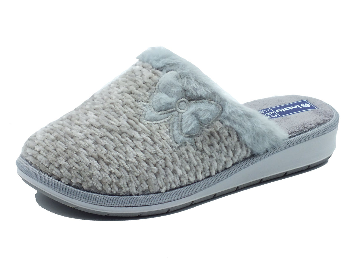 InBlu InBlu Pantofole Donna LB000117 Grigio sintetico grigio Grigio