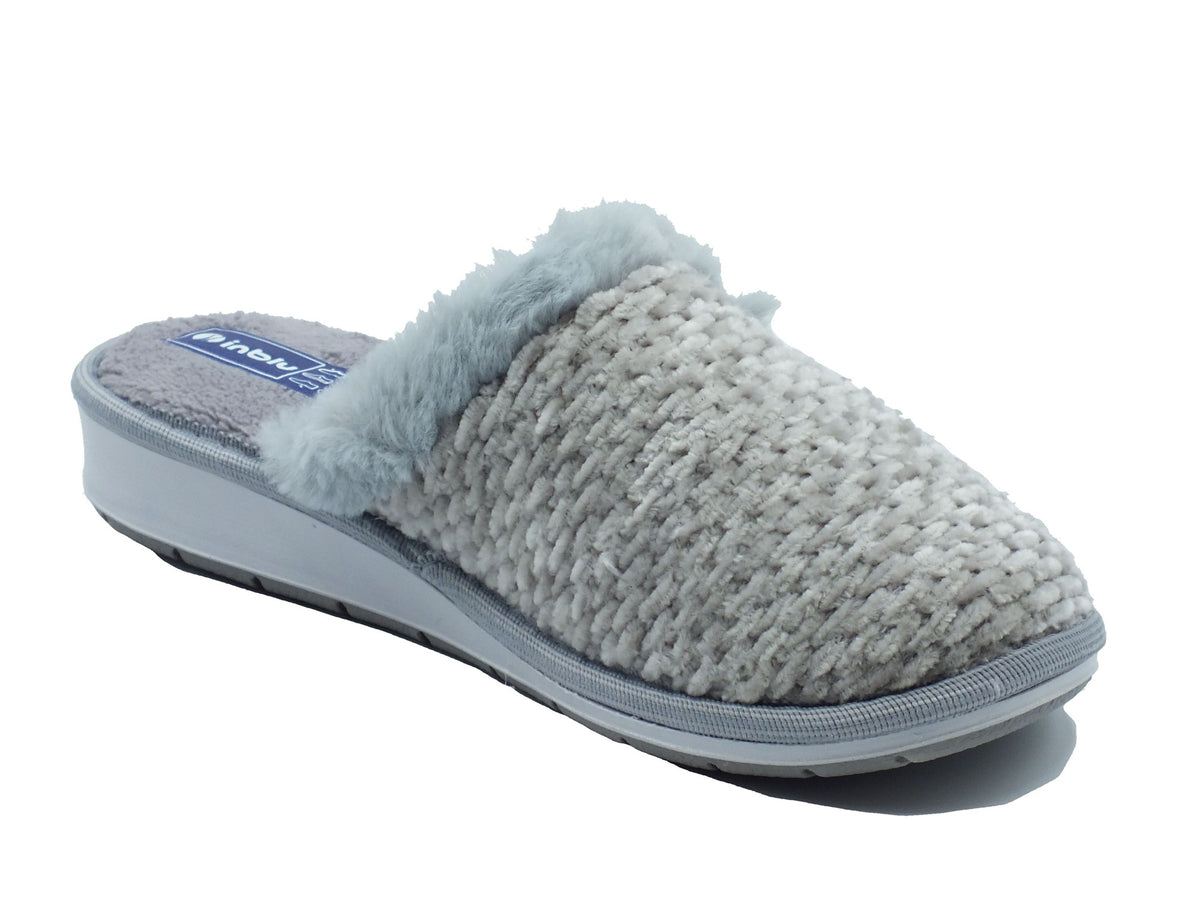 InBlu InBlu Pantofole Donna LB000117 Grigio sintetico grigio Grigio