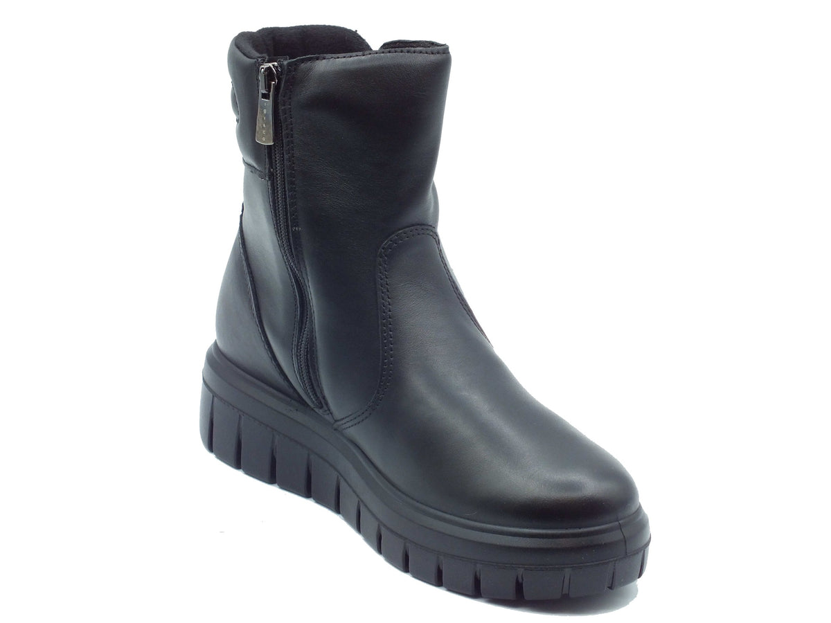 Igi&Co Igi&Co Tronchetti con zeppa Donna 2149200 Nappa Soft Nero pelle nero Nero