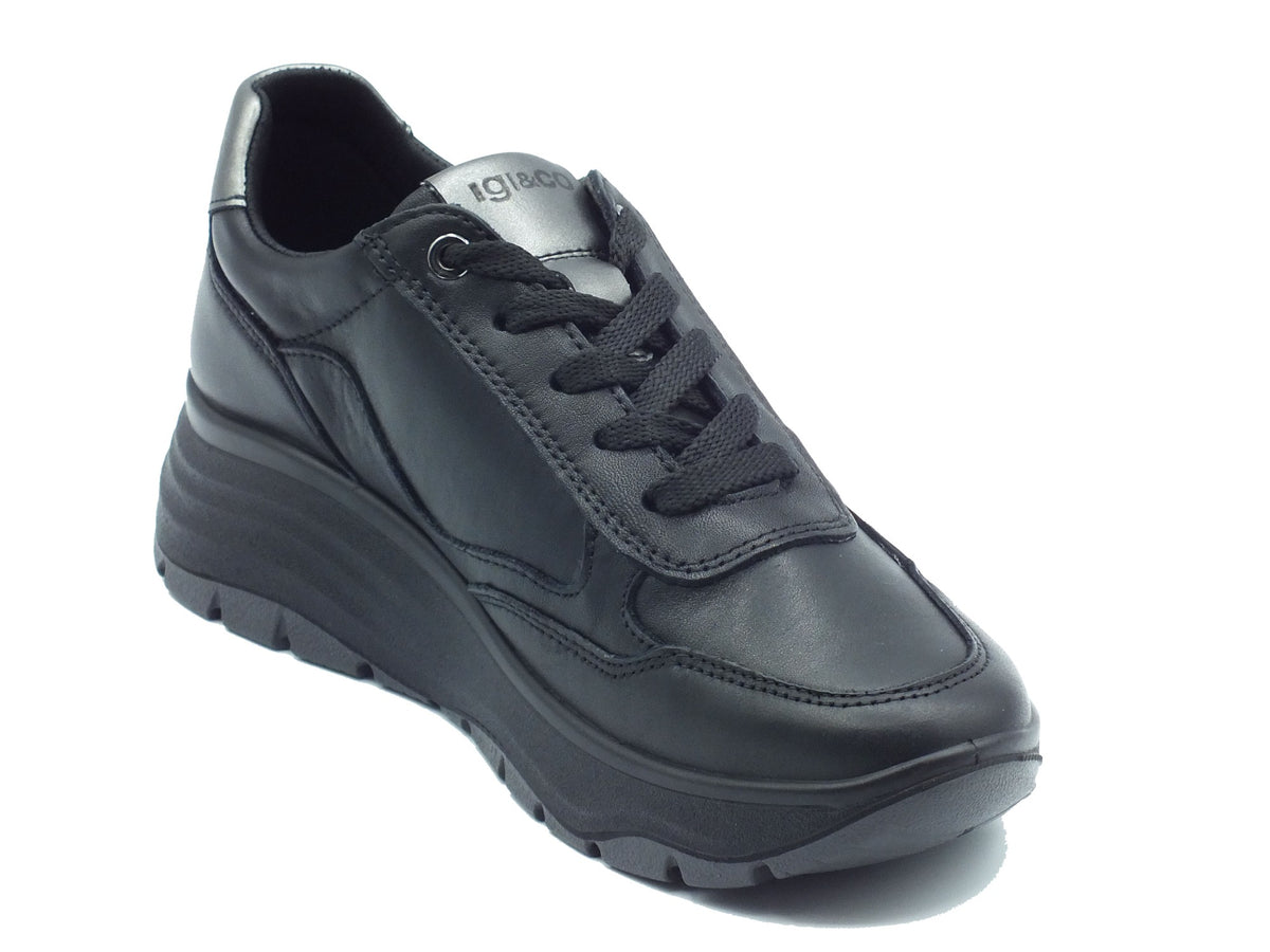 Igi&Co Igi&Co Sneakers Donna 2154800 Nappa Soft Nero pelle nero Nero