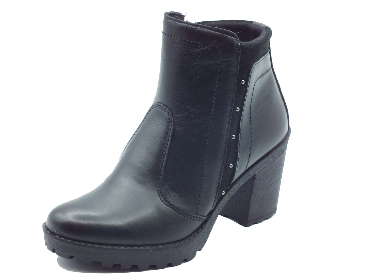 Igi&Co Igi&Co Tronchetti con tacco Donna 2159900 Nappa Soft Nero pelle nero Nero