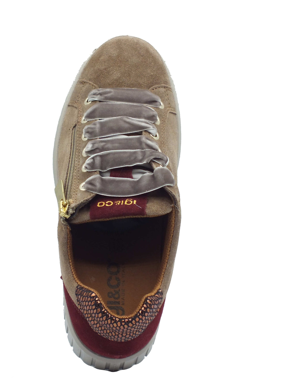 Igi&Co Igi&Co Sneakers Donna 2168644 Scam Super Fango pelle marrone Fango