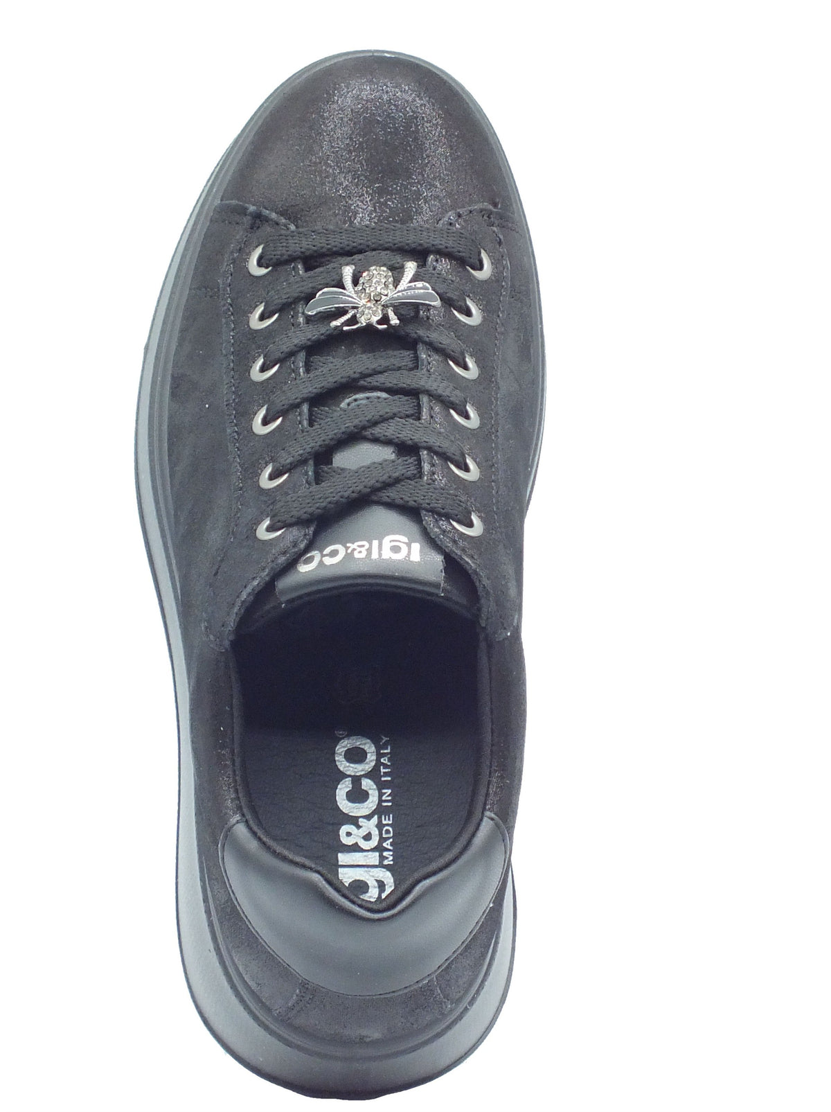 Igi&Co Igi&Co Sneakers Donna 2170400 Capra Cam Nero pelle nero Nero