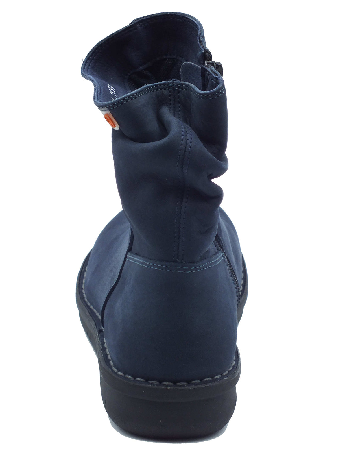 Jungla Jungla Tronchetti con zeppa Donna 7559 JK Deep Blue pelle blu Deep Blue
