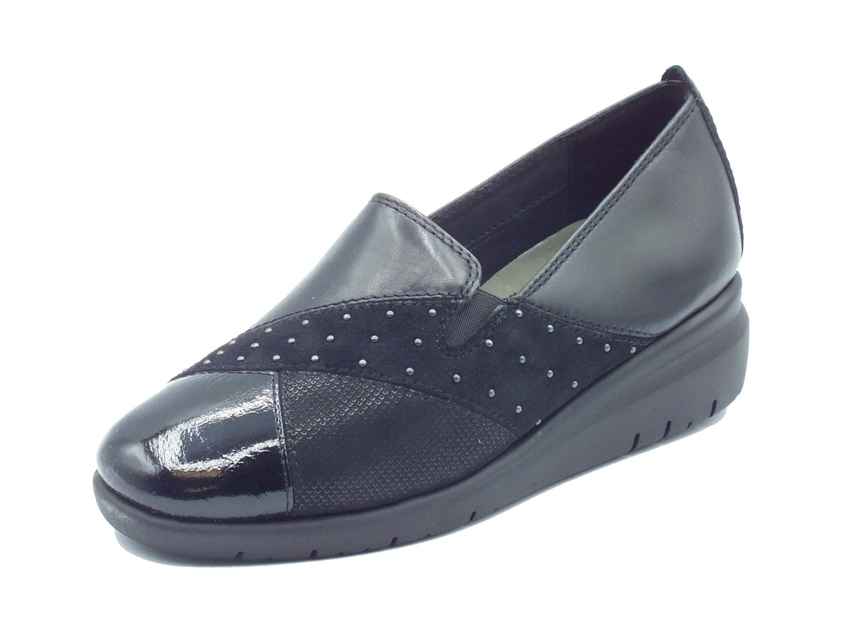 Melluso Melluso Mocassini Donna K55244 Nero pelle nero Nero