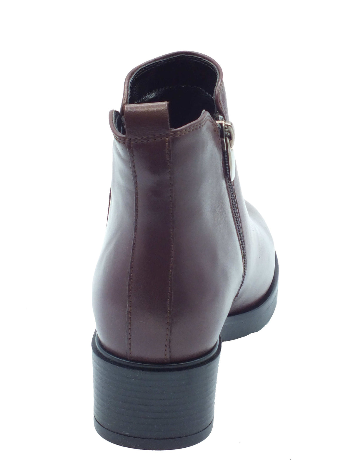 Melluso Melluso Tronchetti con tacco Donna K91851Q Marrone pelle marrone Marrone