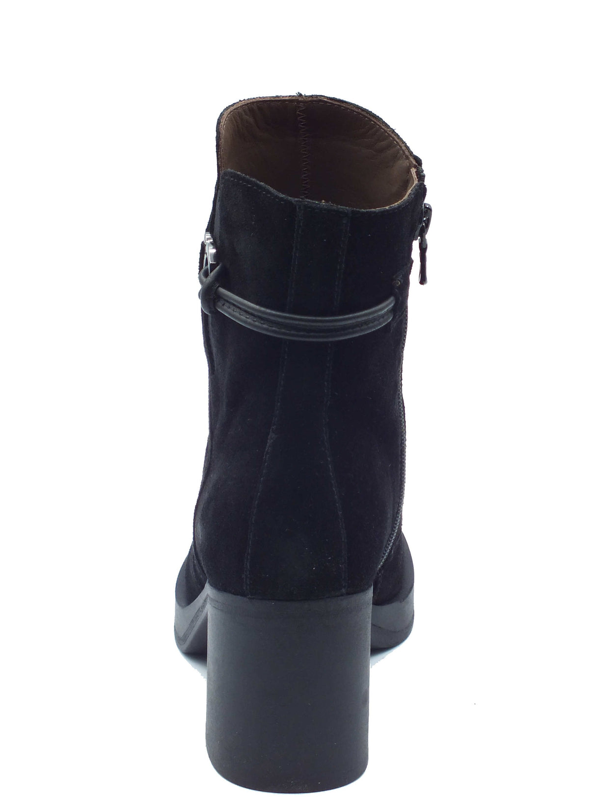 Nero Giardini Nero Giardini Tronchetti con tacco Donna I617930D Arold Col. Nero pelle nero Nero