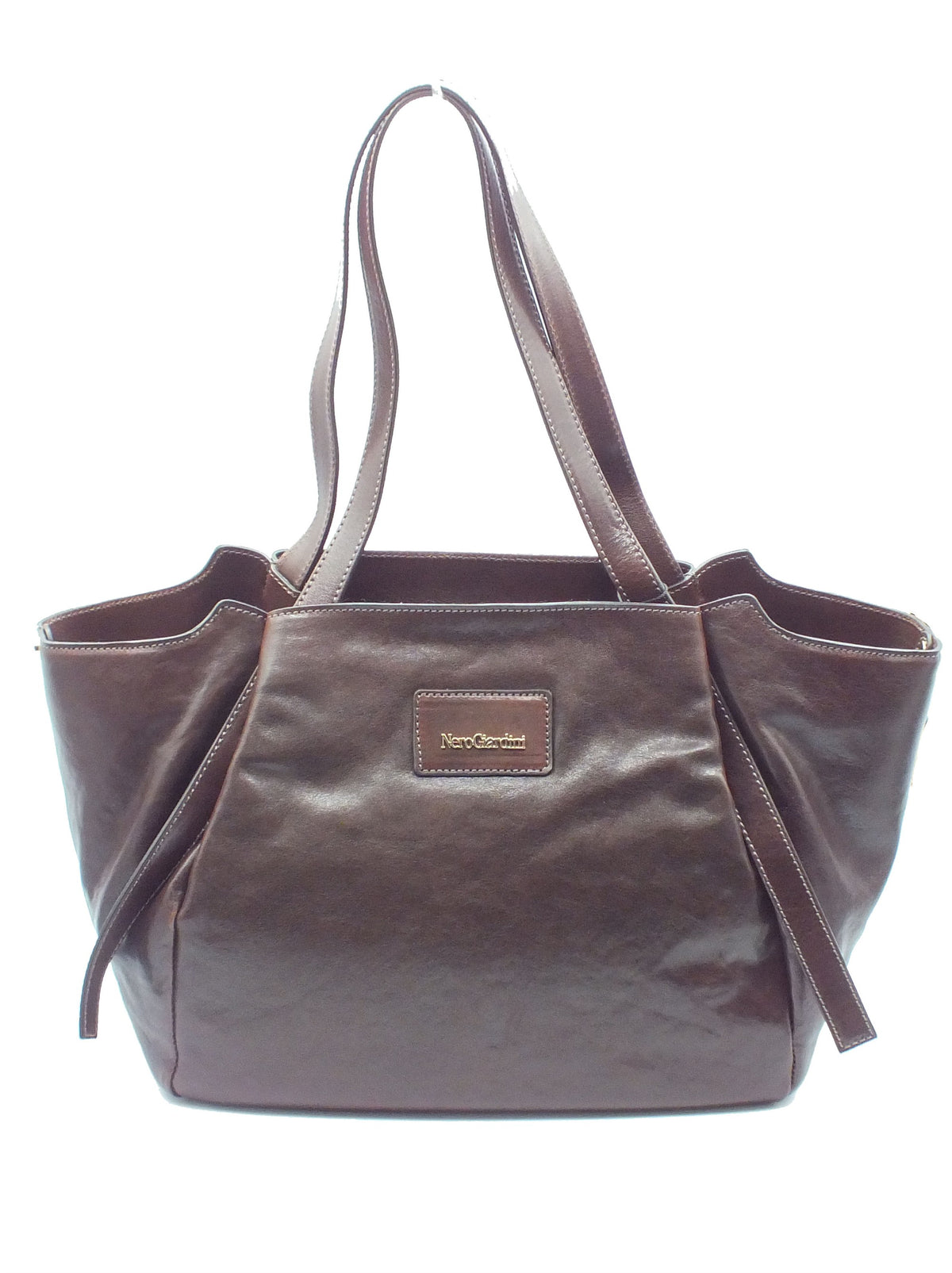 Nero Giardini Nero Giardini Borse Donna I644365D Kronos Col. Ebony pelle marrone Ebony