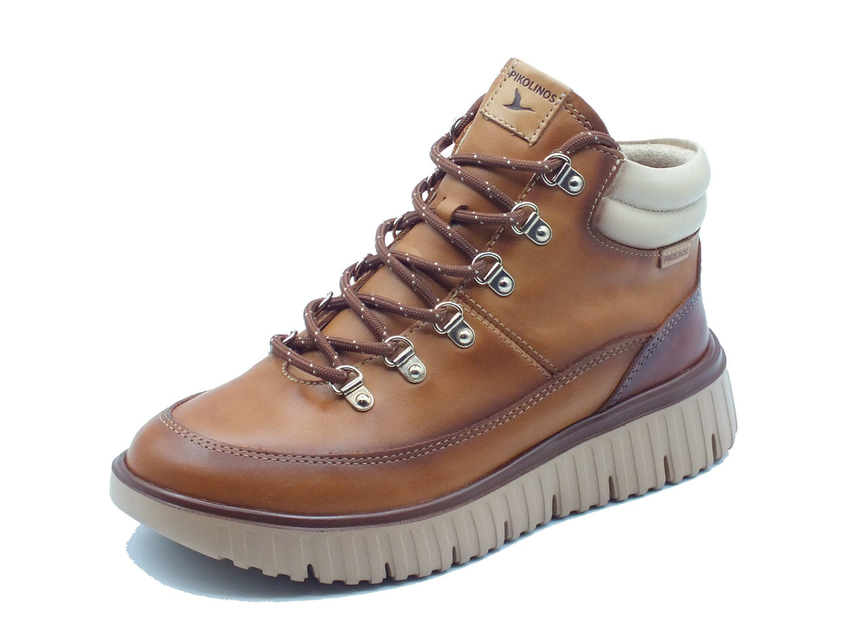 Pikolinos Pikolinos Sneakers Donna W5P-8978C2 Segovia Brandy pelle marrone Brandy