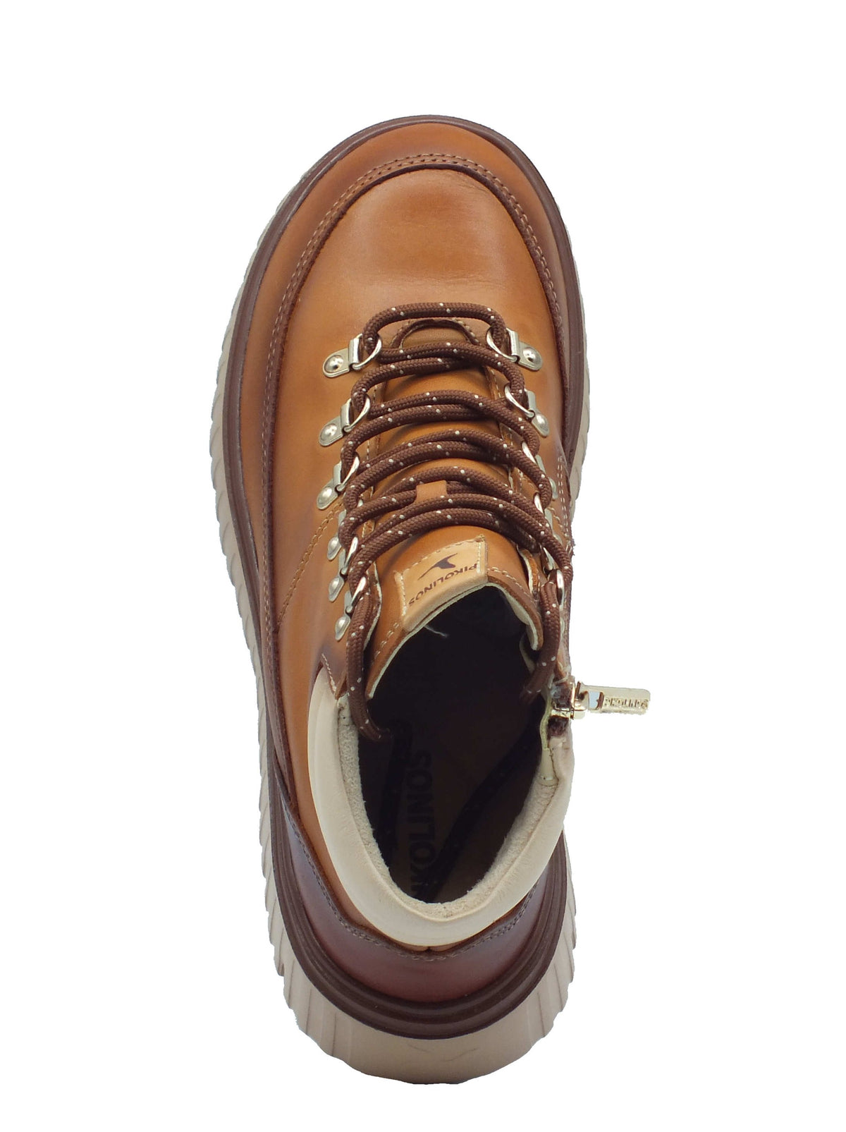 Pikolinos Pikolinos Sneakers Donna W5P-8978C2 Segovia Brandy pelle marrone Brandy