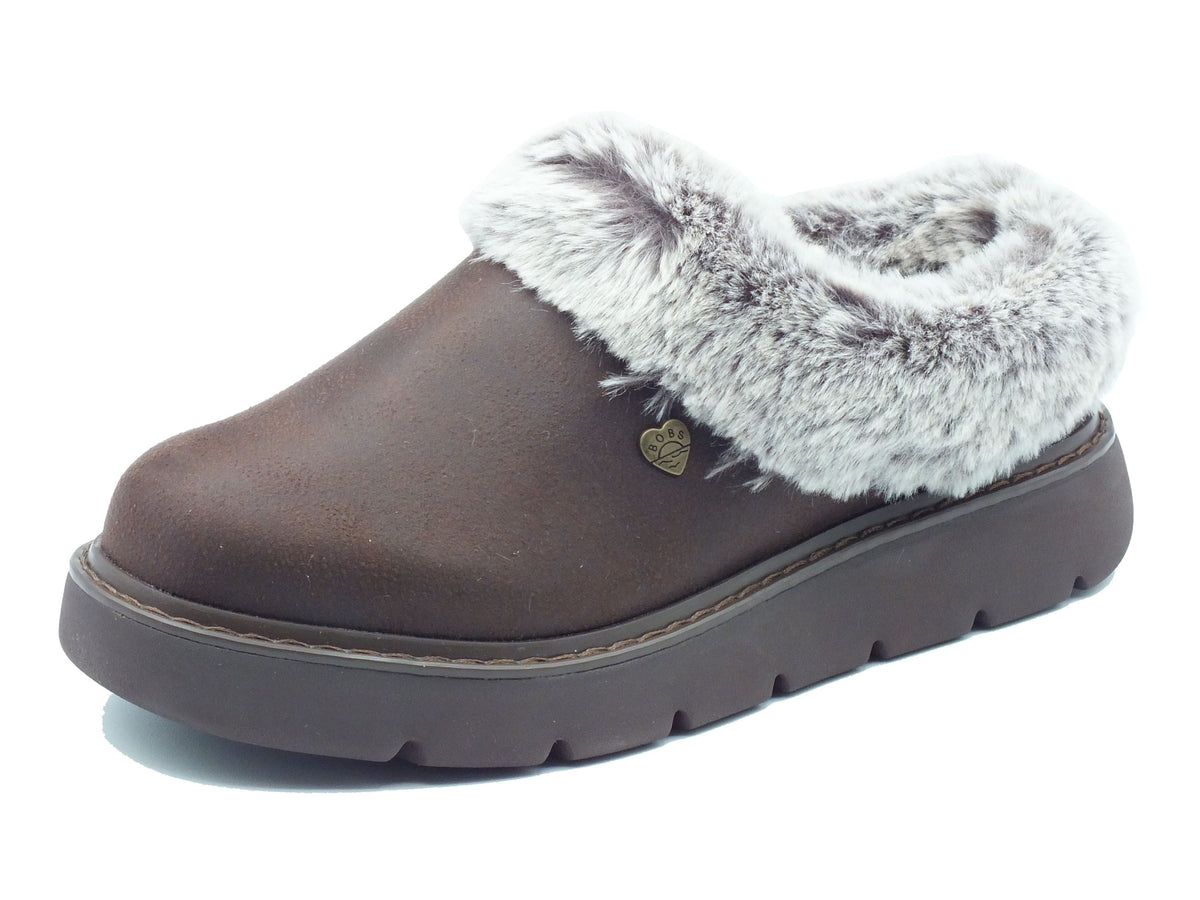 Skechers Skechers Sabot Donna 114762 Cozy Blend Dark Brown sintetico marrone Dark Brown