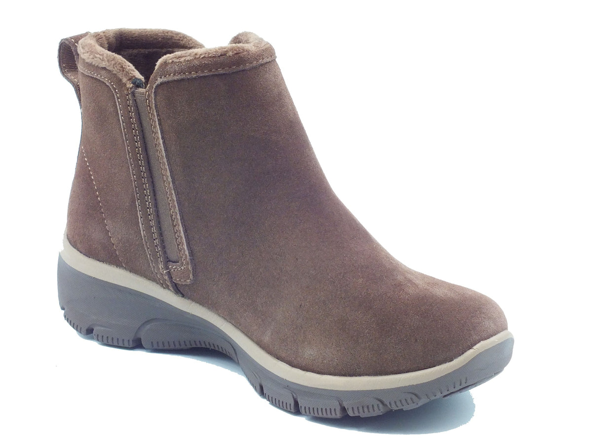 Skechers Skechers Tronchetti con zeppa Donna 168188 Urban Zip Chocolate pelle marrone marrone
