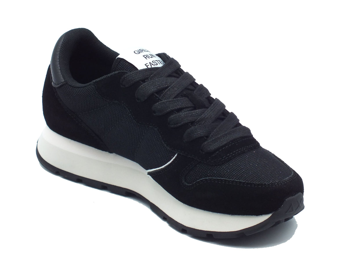 SUN68 SUN68 Sportive Donna Z46204 Ally Glitter Textile Nero pelle nero Nero