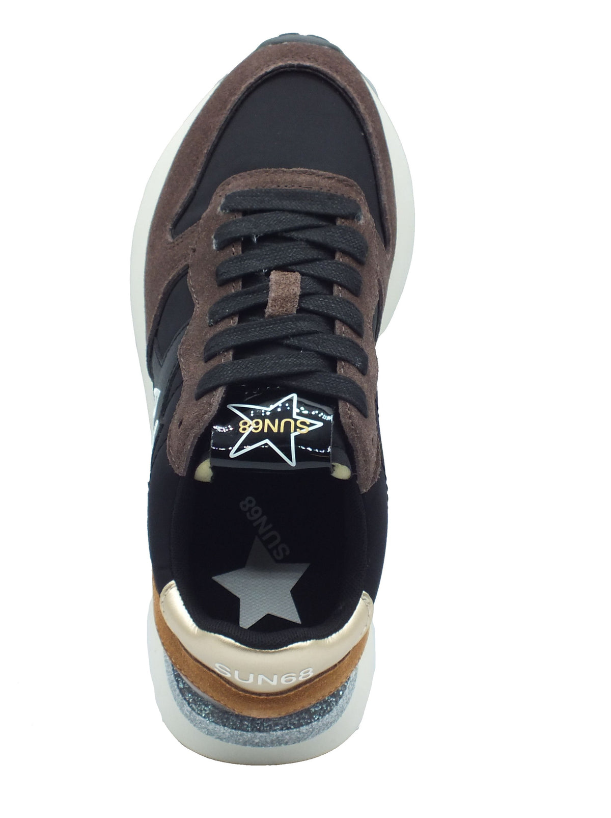 SUN68 SUN68 Sportive Donna Z46229 Big Stargirl Nero pelle nero Nero