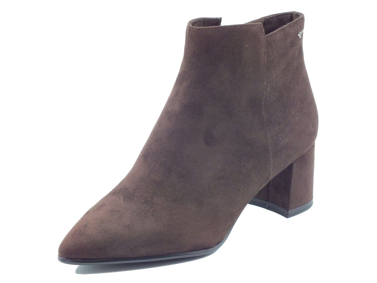 Tamaris Tamaris Tronchetti con tacco Donna 1-25022-47 Mocca pelle marrone Mocca