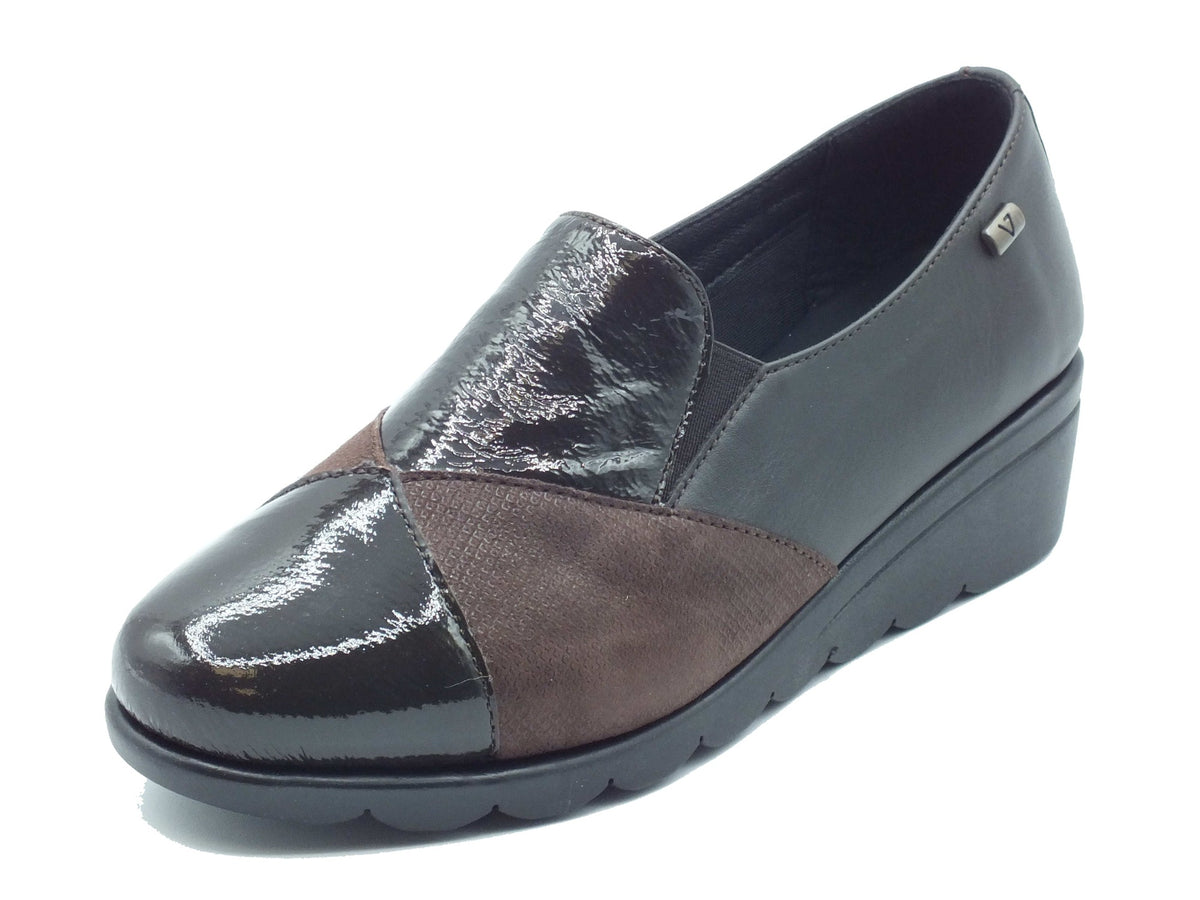 Valleverde Valleverde Mocassini Donna VS10303AE Naplak T.Moro pelle marrone Testa di Moro