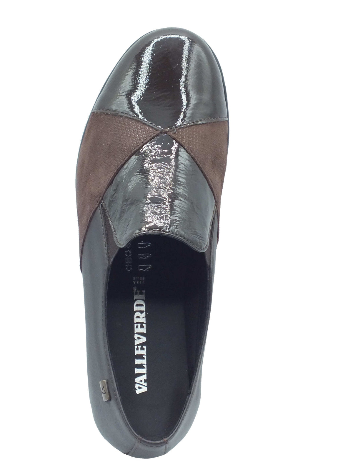 Valleverde Valleverde Mocassini Donna VS10303AE Naplak T.Moro pelle marrone Testa di Moro