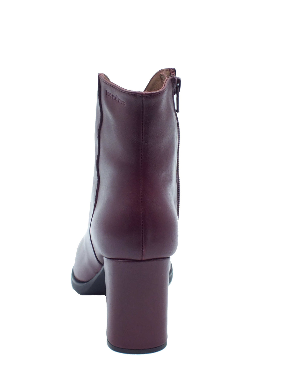 Wonders Wonders Tronchetti con tacco Donna M-5444 Velvet Vino pelle rosso Vino