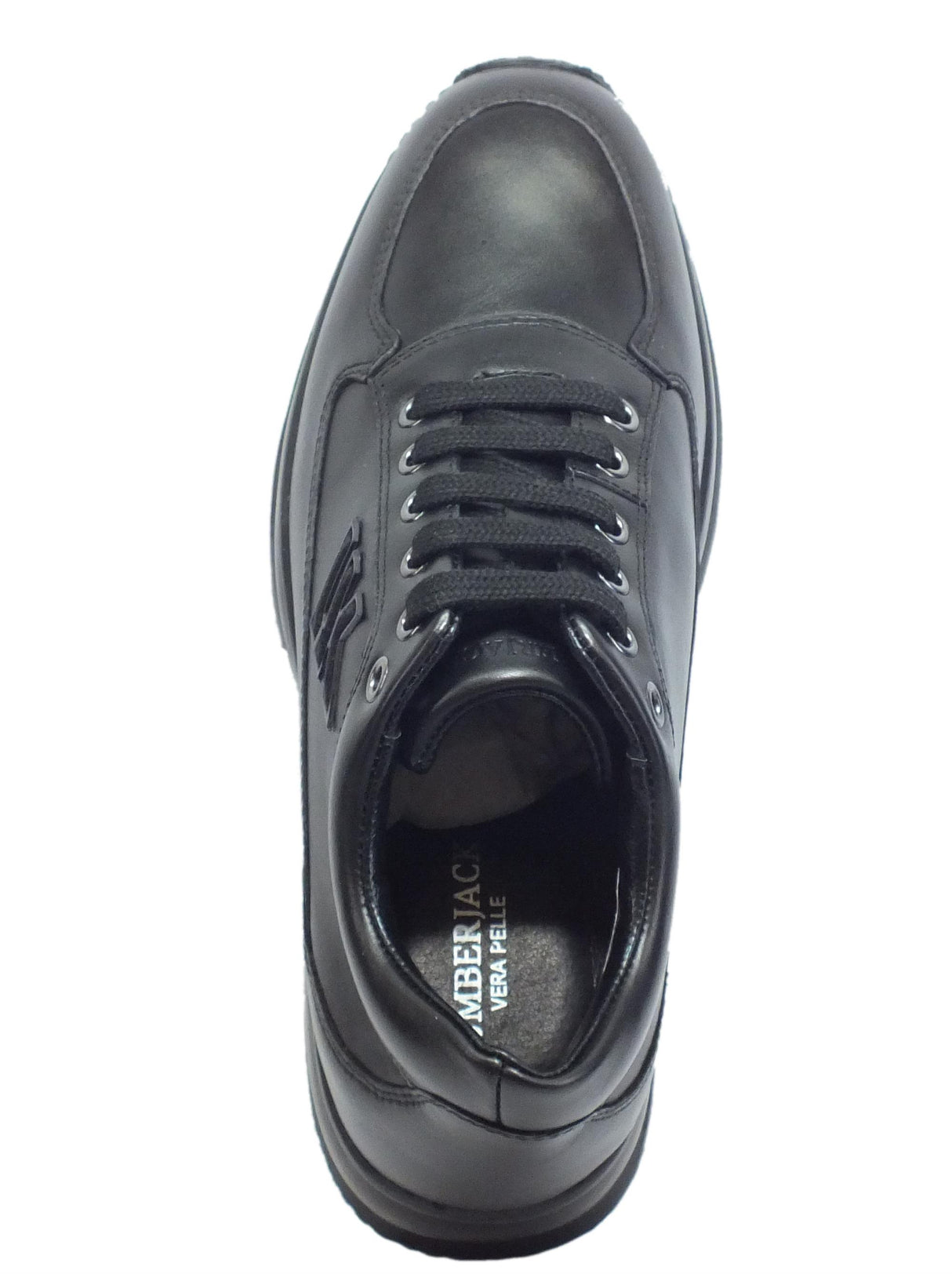 Lumberjack Scarpe per donna Lumberjack RAUL in pelle nera zeppa interna nero