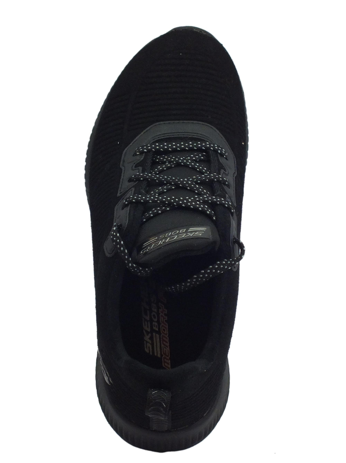Skechers Skechers per donna sportive Team Bobs in tessuto nero Black