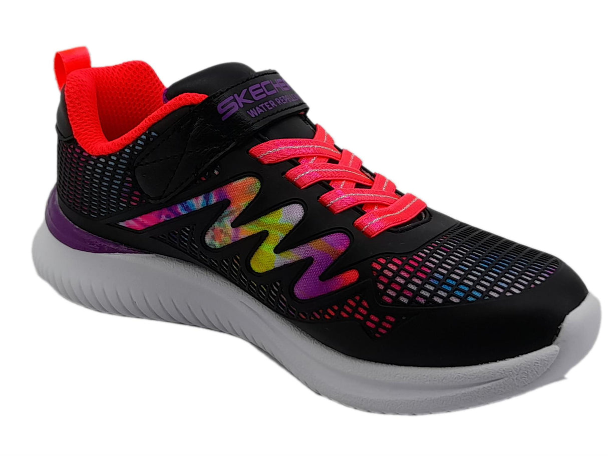 Skechers Skechers 302434 Radiant Swirl Black Scarpe Sportive per Bambina in tessuto Black