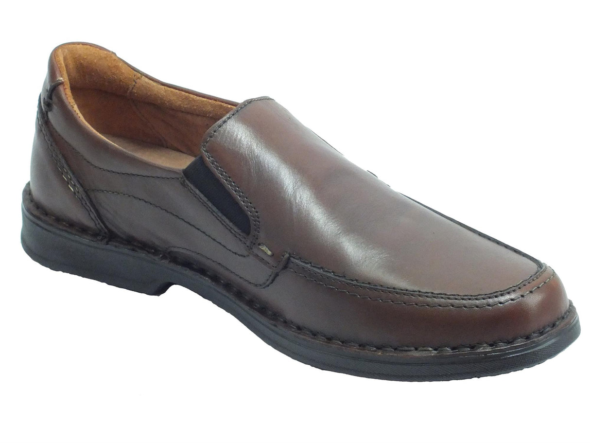 Zen Zen 276767 Ocra Mocassini per Uomo in pelle con Flex Light Eco Friendly Memory Confort Ocra