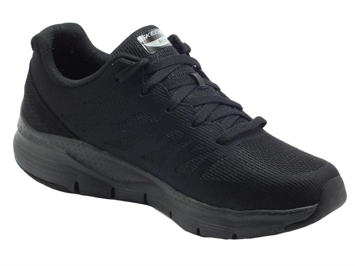 Skechers Skechers 232042/BBK Charge Back Black Scarpe Sportive Arch Fit per Uomo in tessuto Black