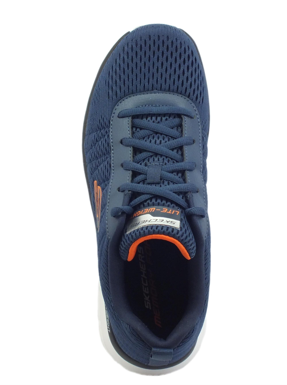 Skechers Skechers Sport 232081 Track Moulton Nvy Orng Scarpe sportive per Uomo in tessuto blu Nvy