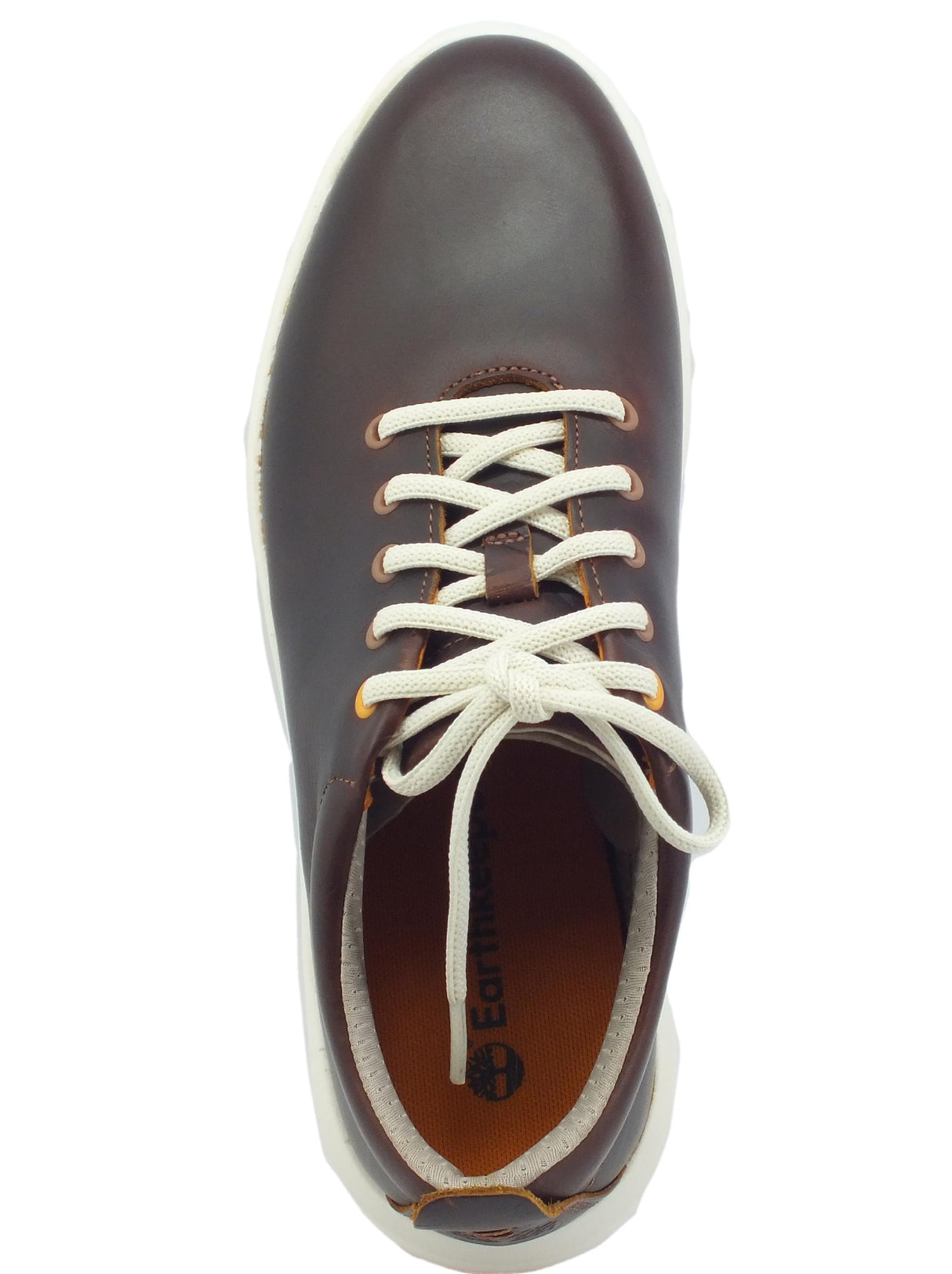 Timberland Timberland 0A24FA Truecloud Rust Full Grain Scarpe Sneakers per Uomo in pelle marrone con lacci marrone