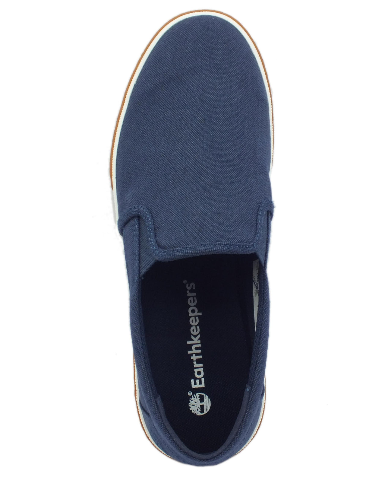 Timberland Timberland 0A42QY Union Wharf Navy Canvas Slip-On per Uomo in tessuto blu blu