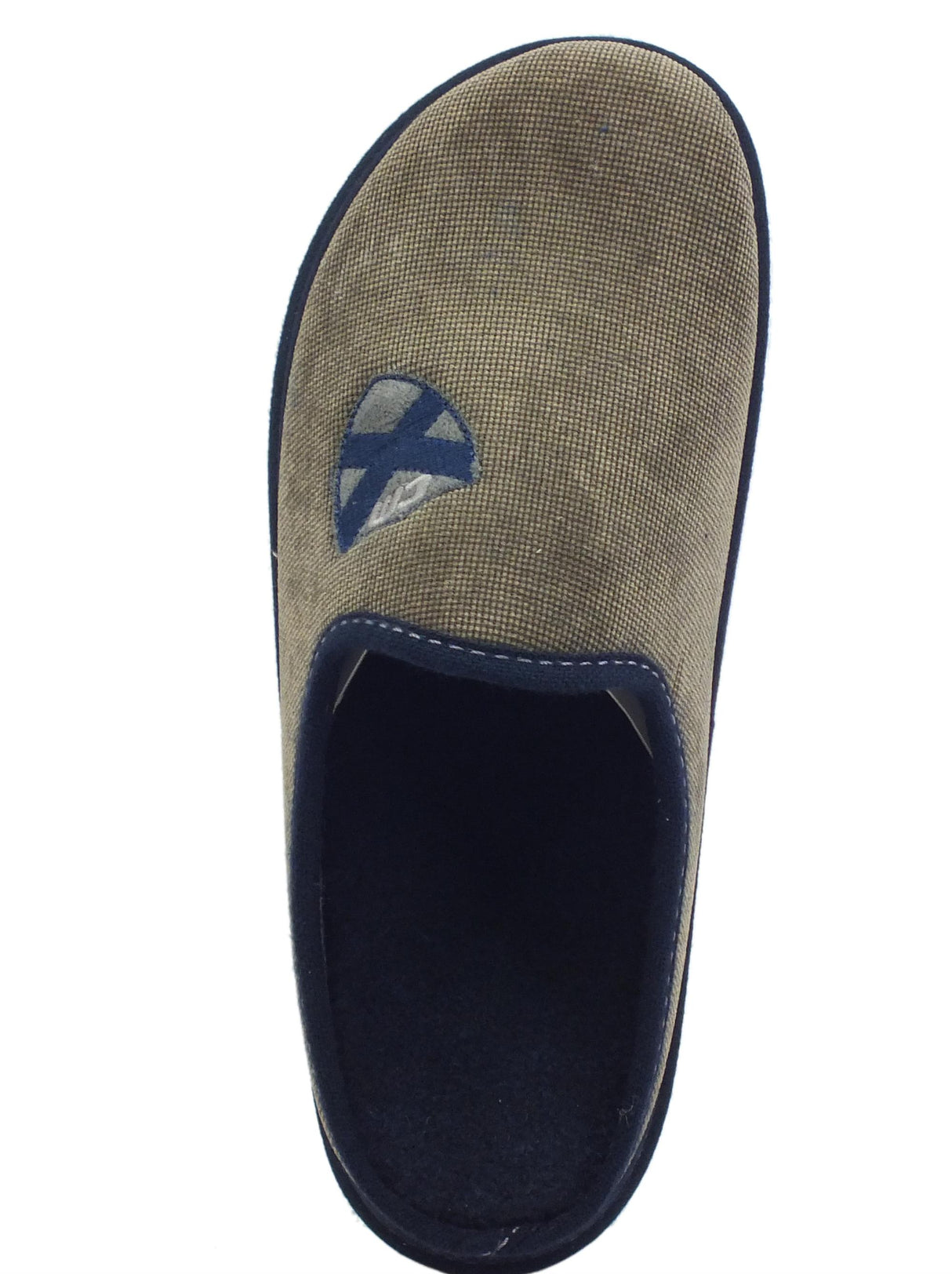 Cinzia Soft Mauri Moda by Cinzia Soft IEE8700138 Gris Marino Pantofole per Uomo in tessuto Gris Marino