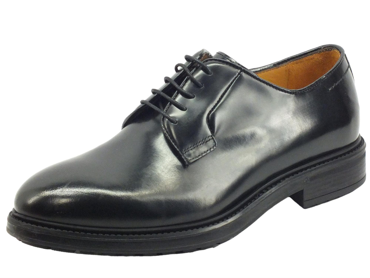 Mercanti Fiorentini Mercanti Fiorentini 08097 Abrasivato nero Scarpe Eleganti per Uomo in pelle nero