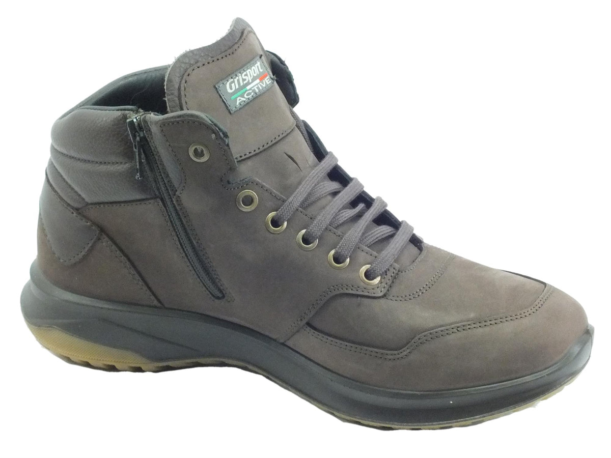 Grisport Grisport Scarponcini Uomo 44113S7G Foca Soft Leggero pelle marrone Foca Soft Leggero