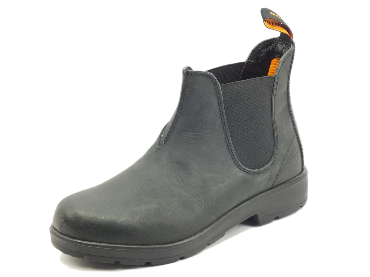 Valleverde Valleverde 36892 Ingrassato Nero Scarponcini per Uomo in pelle modello Beatles nero