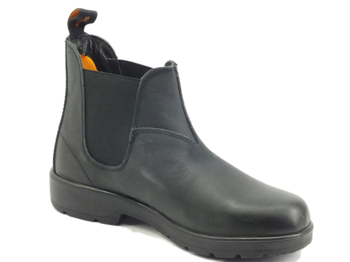Valleverde Valleverde 36892 Ingrassato Nero Scarponcini per Uomo in pelle modello Beatles nero