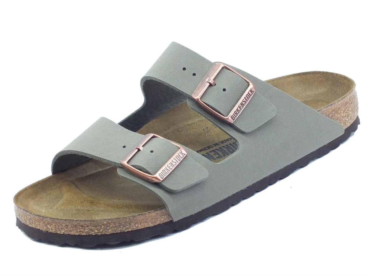 Birkenstock Birkenstock 0151213 Arizona BS Stone Sandali per Uomo doppia fibia Stone