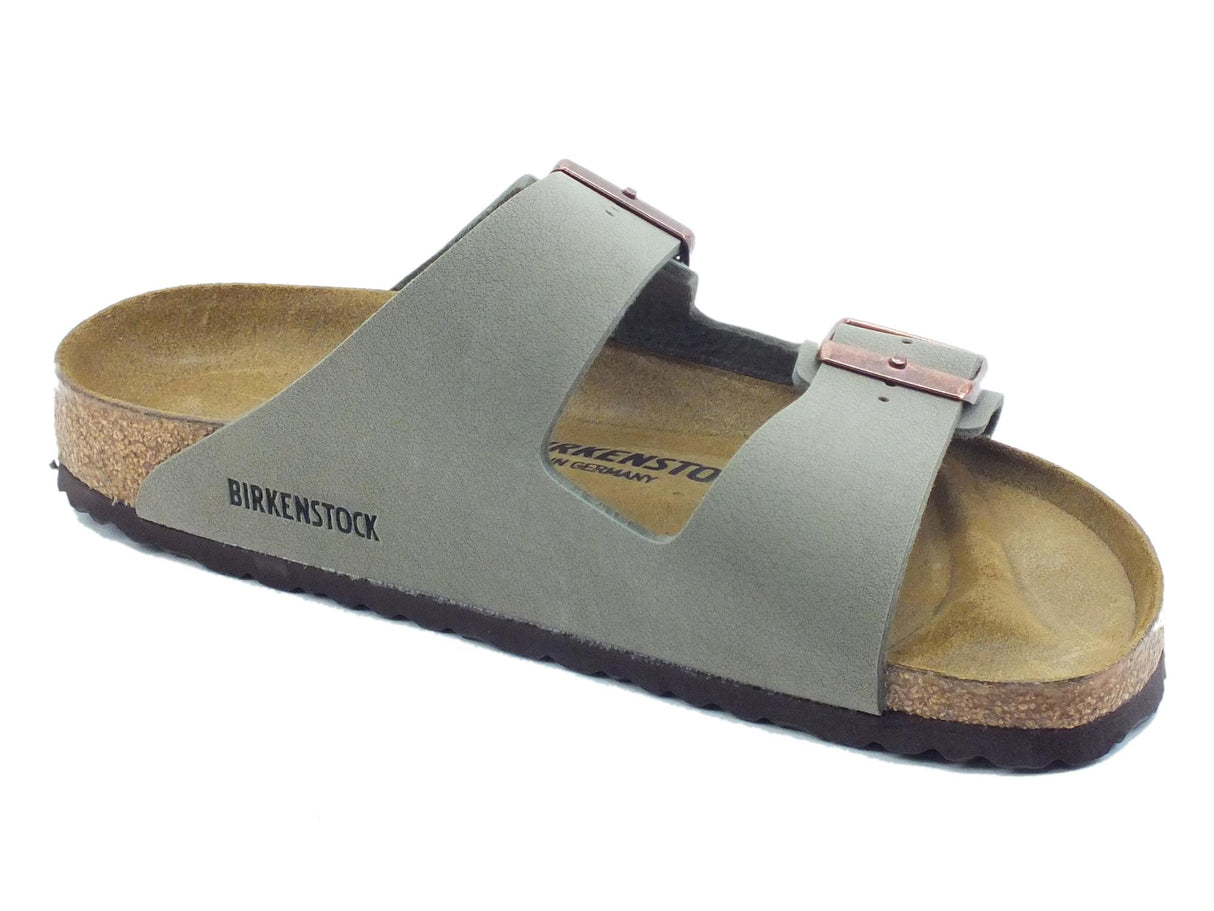 Birkenstock Birkenstock 0151213 Arizona BS Stone Sandali per Uomo doppia fibia Stone