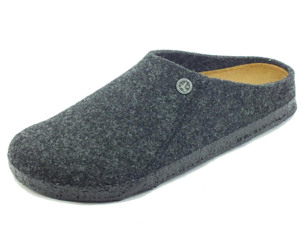 Birkenstock Birkenstock Ciabatte Uomo 1014938 Zermatt Rivet Anthracite lana grigio Anthracite