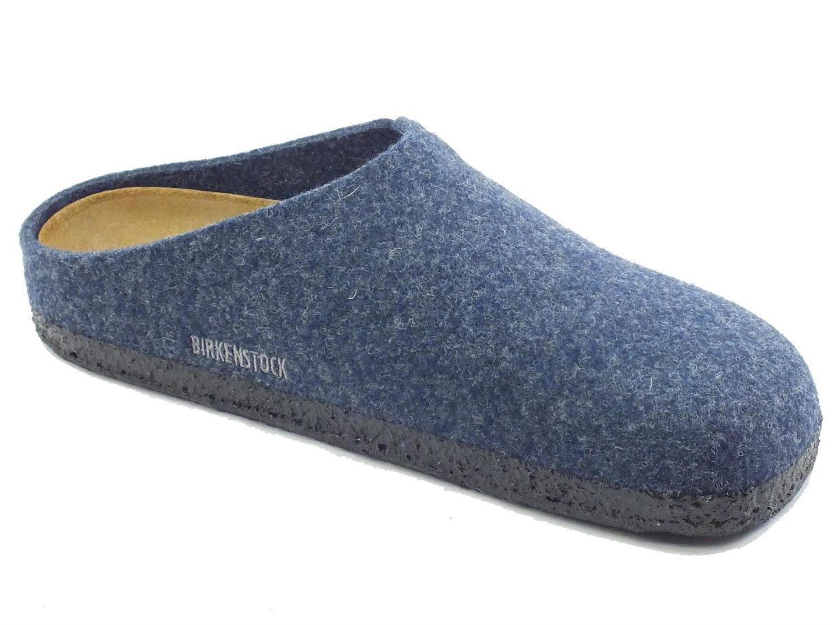 Birkenstock Birkenstock 1017519 Zermatt Rivet Dark Blue Ciabatte per uomo in lana cotta Blue