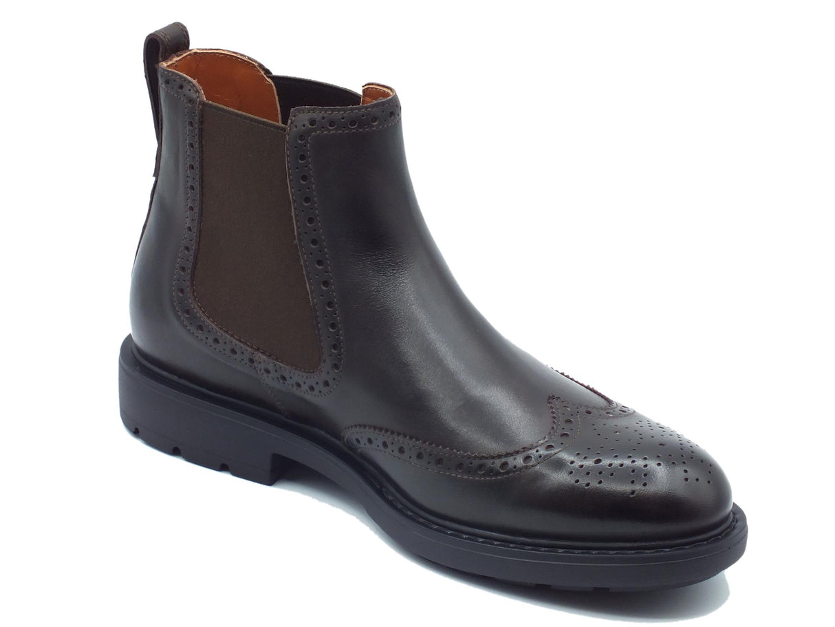 Nero Giardini NeroGiardini I303002UE Kenia Caffè Scarponcini Beatles per Uomo in pelle motivo duilio Kenia Caffè