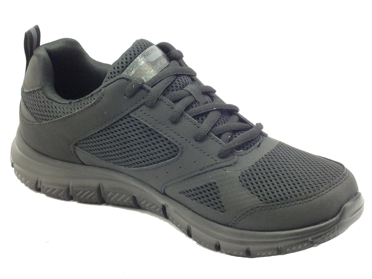 Skechers Skechers 232398 Syntac Black Scarpe Sportive per Uomo in tessuto con memory foam Black