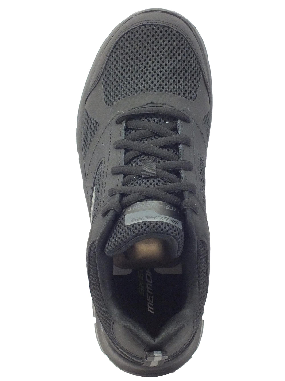 Skechers Skechers 232398 Syntac Black Scarpe Sportive per Uomo in tessuto con memory foam Black