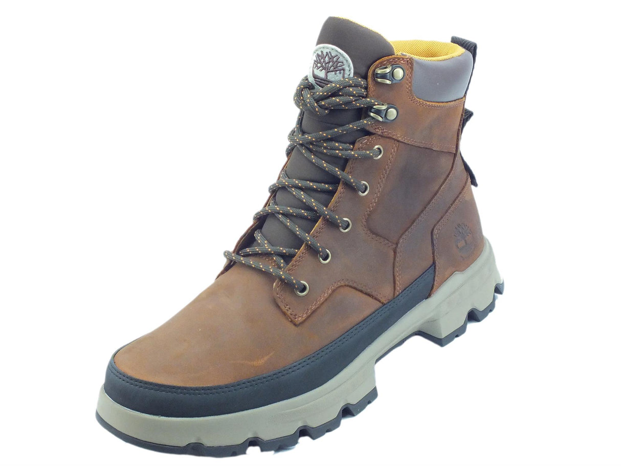 Timberland Timberland 0A285A Tbl Originals Full Grain Scarponcini Waterproof per Uomo in nabuk testa di moro testa di moro