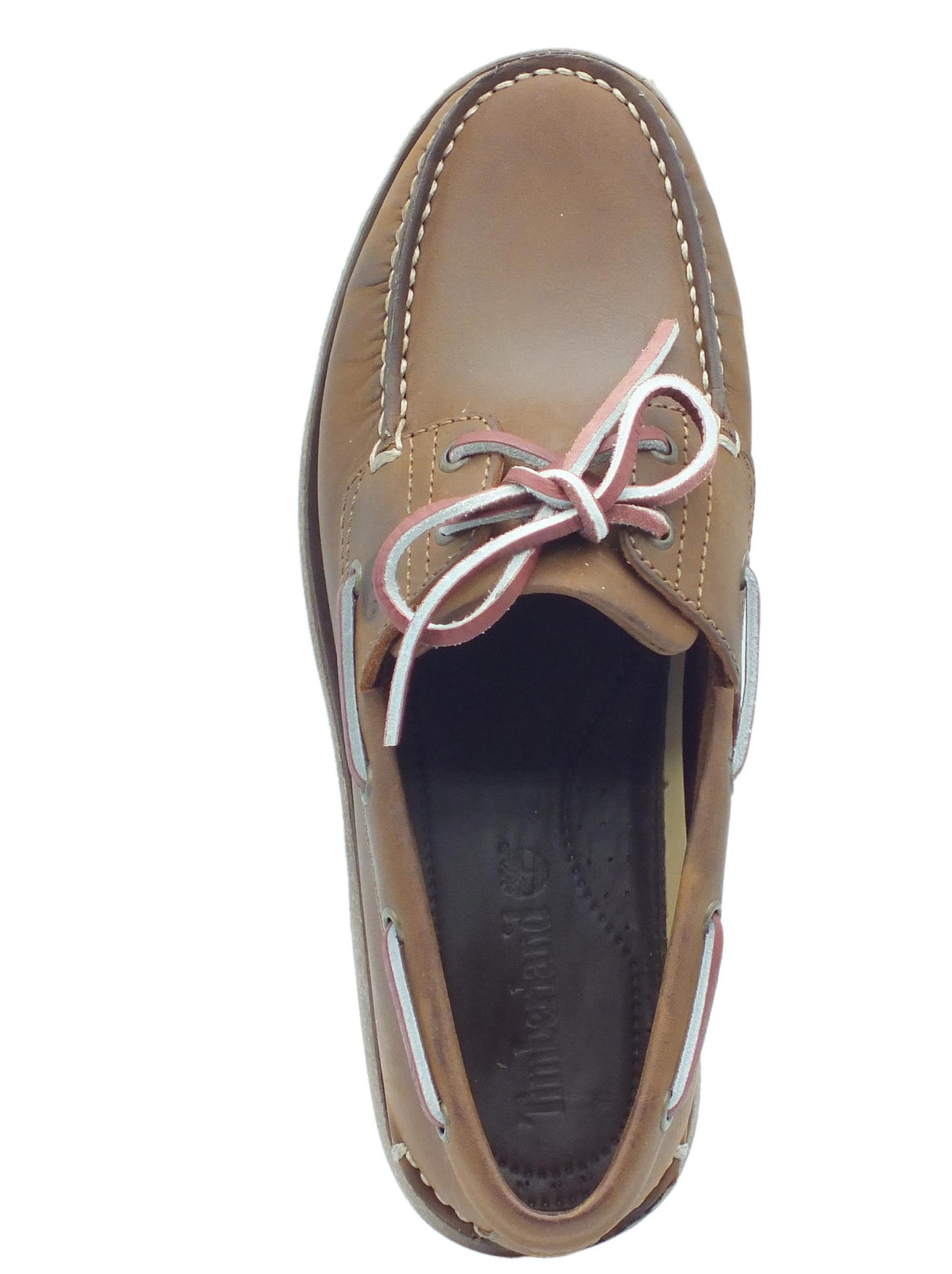 Timberland Timberland 01001R Classic Boat Brown Full Grain Scarpe per Uomo in pelle testa di moro Brown