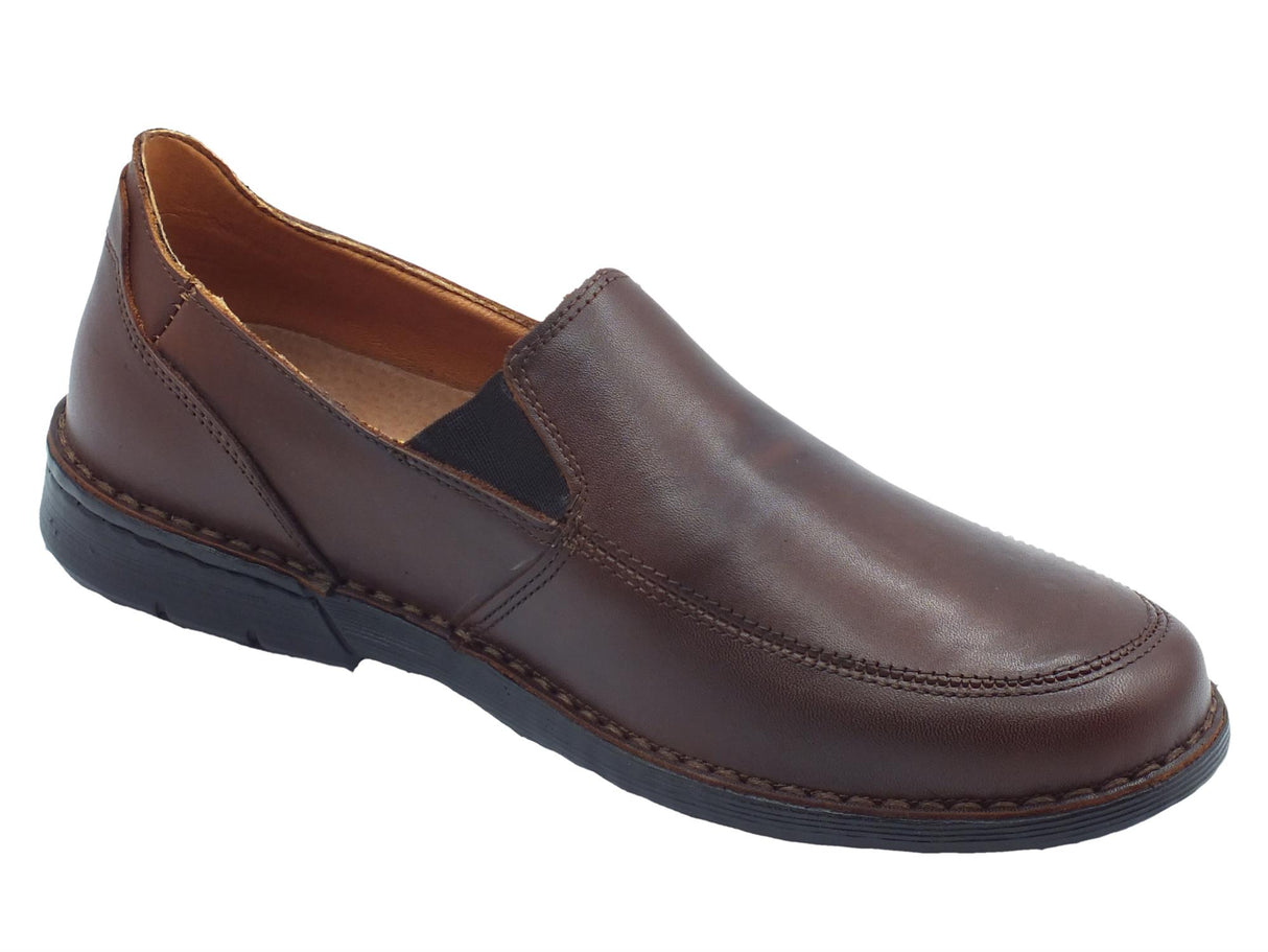 Zen Zen 678919 Tanganica Mocassini Confort per Uomo in pelle sottopiede estraibile Tanganica