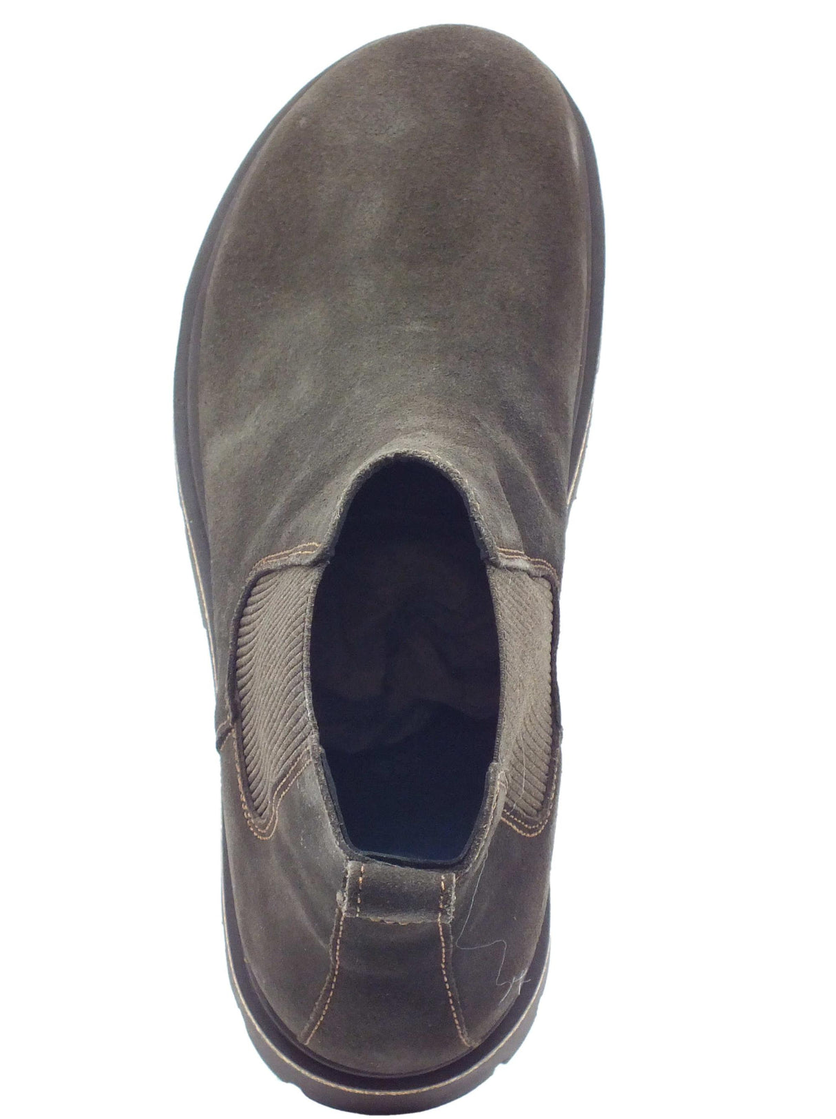 Birkenstock Birkenstock 1025726 Highwood Slip On Mocca Scarponcini Beatles per Uomo in nabuk testa di moro Mocca