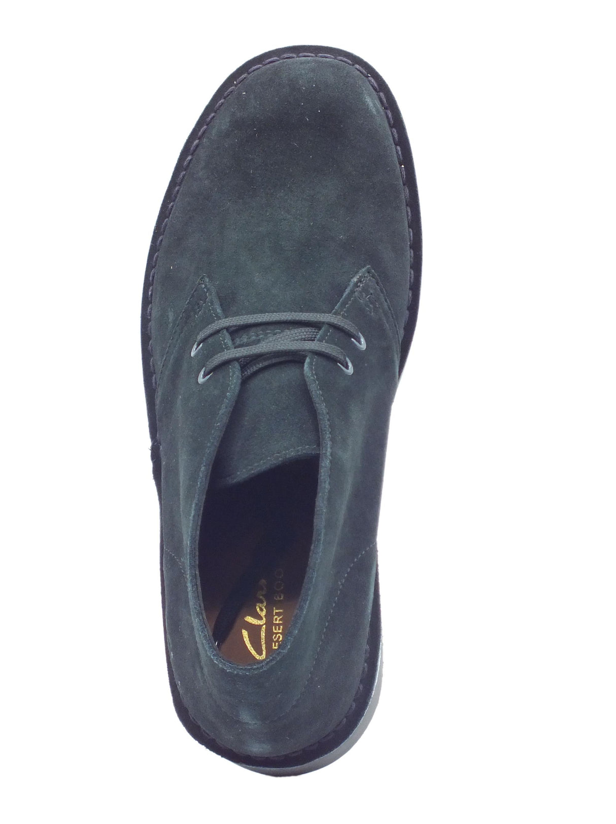 Clarks Clarks Desert Bt Evo Black Suede Polacchine per Uomo in nabuk nero Black