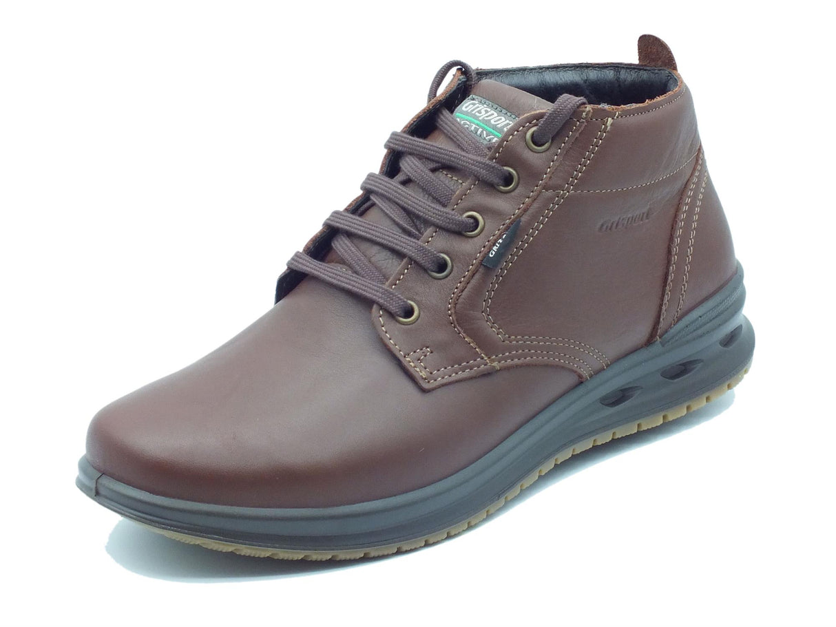 Grisport Grisport Scarponcini Uomo 43015A4G Castagno Avon pelle marrone Castagno