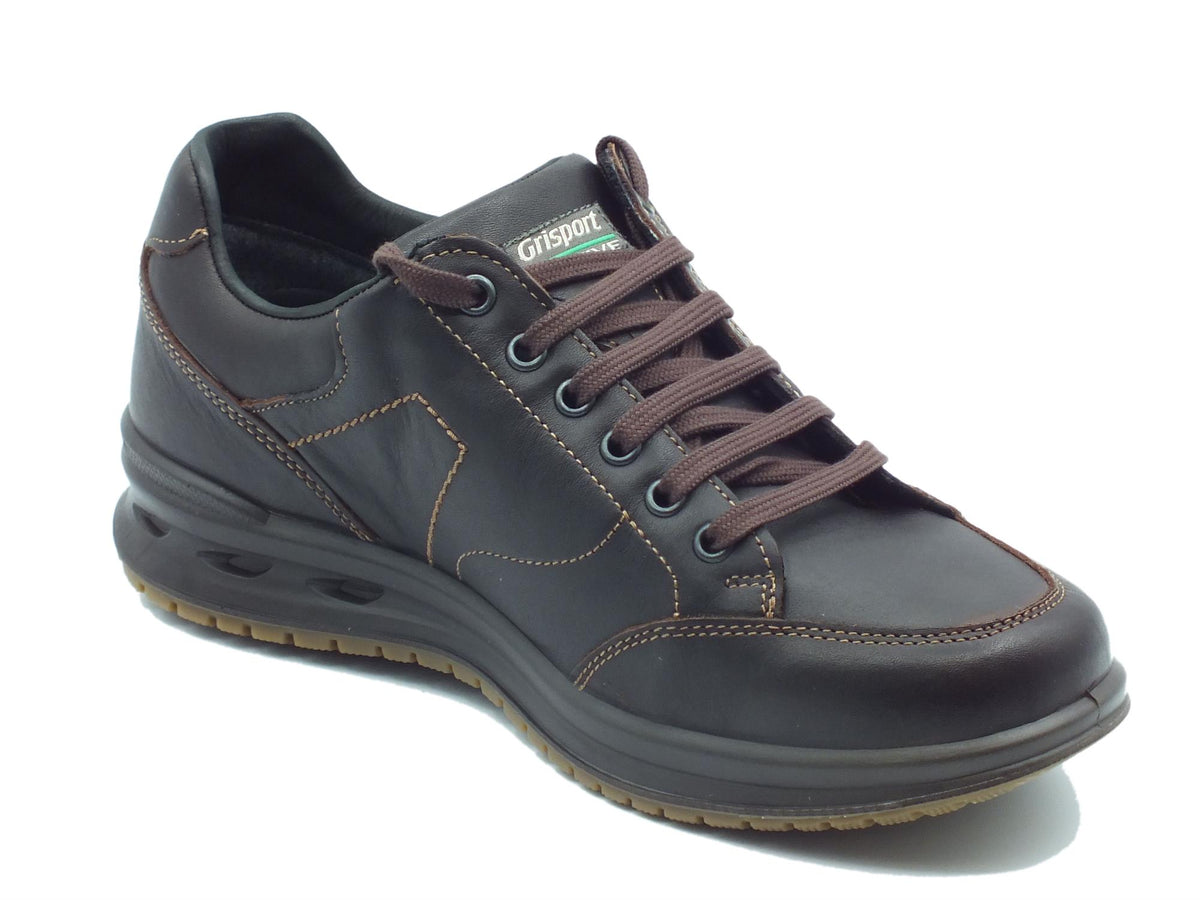Grisport Grisport Scarponcini Uomo 43069T8G T. Moro Touch pelle marrone testa di moro