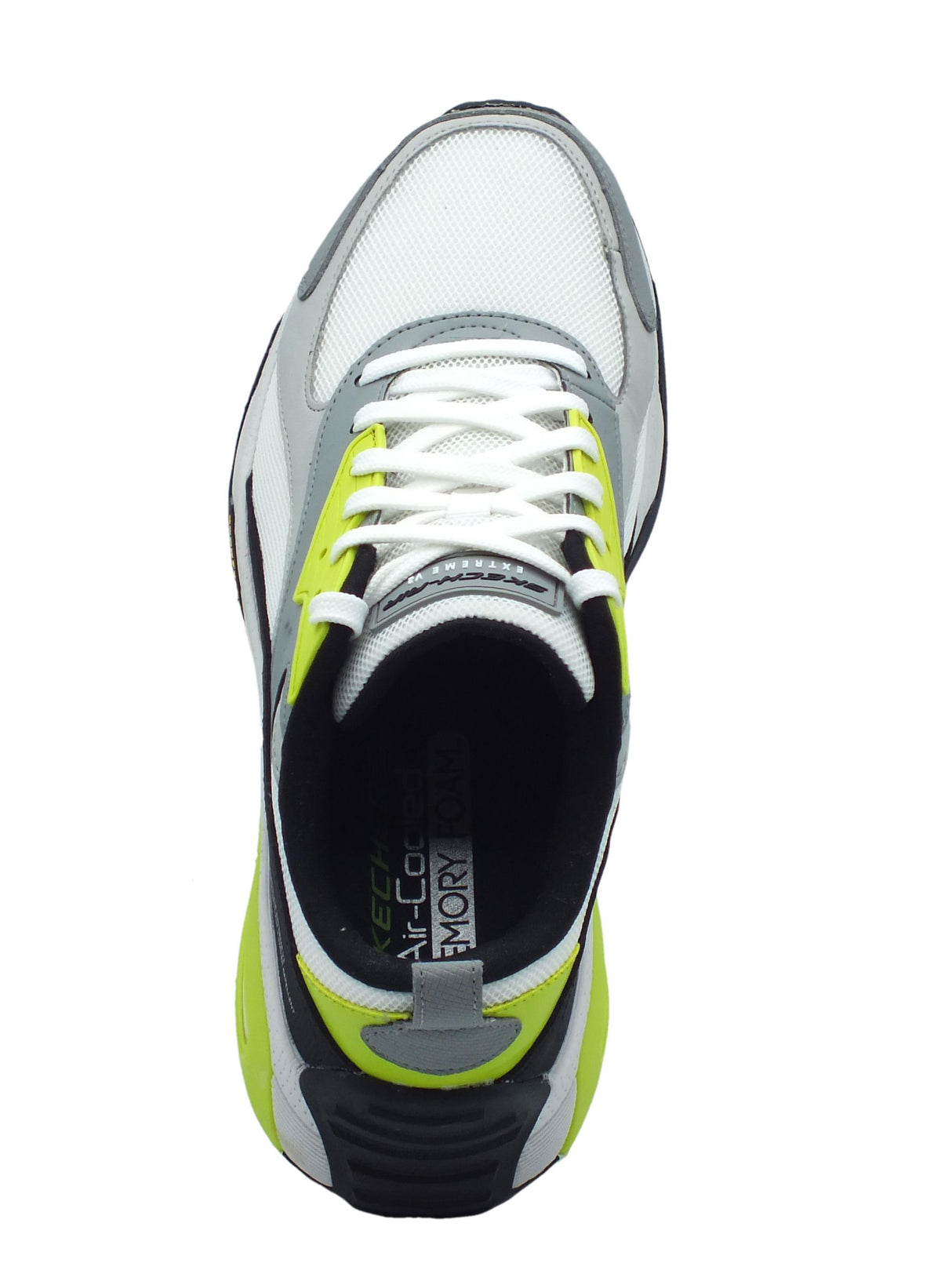 Skechers Skechers Skech-Air 232255 Extreme V2 White Lime Scarpe sportive per Uomo in tessuto White Lime